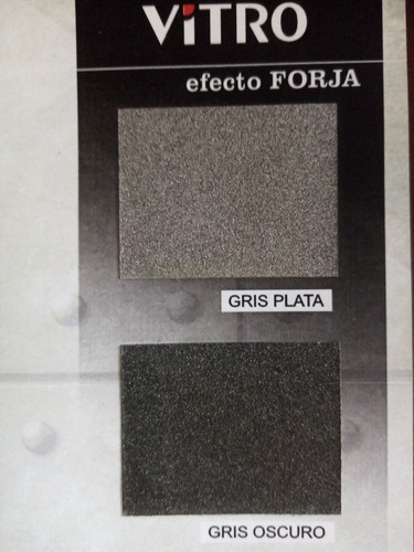 Esmalte Convertidor Óxido Forja Gris Plata 1 Litro Vitro