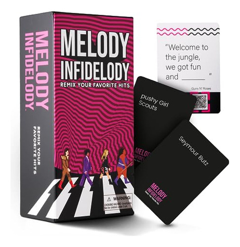 Melody Infidelody - Music Card Game For Game Night, Fun...