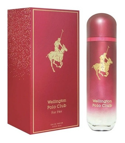Perfume Mujer Wellington Polo Club Rojo Edp 90 Ml