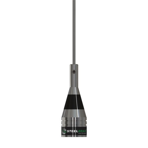 Antena Móvel Vhf 57cm 100w 1/4 De Onda 130-900mhz Ap0186 Steelbras