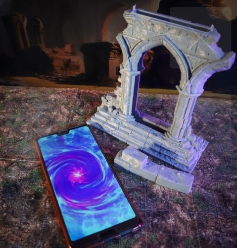 Portal Mágico Ruínas Rpg - Feito Em Impressora 3d