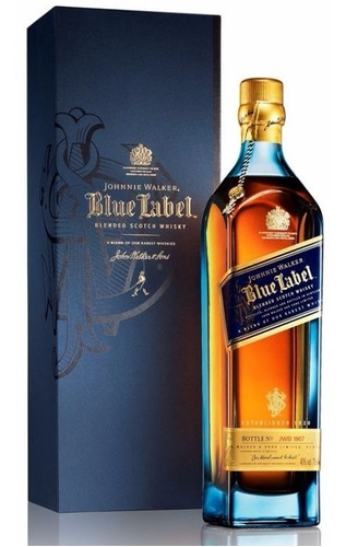 Whisky J. Walker Blue Label Com Caixa 750 Ml - Frete Grátis