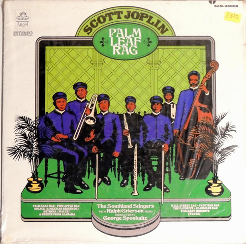 Scott Joplin : Palm Leaf Rag - The Southland Stingers With 