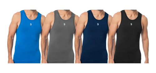 Tank Top Hombre Poliester Dry-fit Comodo Blacksecretsport
