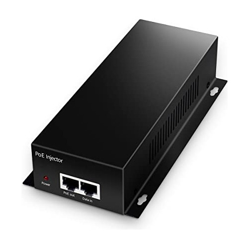 Inyector Gigabit Poe+, 90 W 802.3af/at/bt 1000 Mbps, Plug &