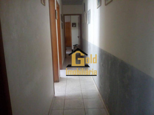Casa Com 03 Dormitórios, 02 Vagas De Garagem No Bairro Palmares - Ca0480
