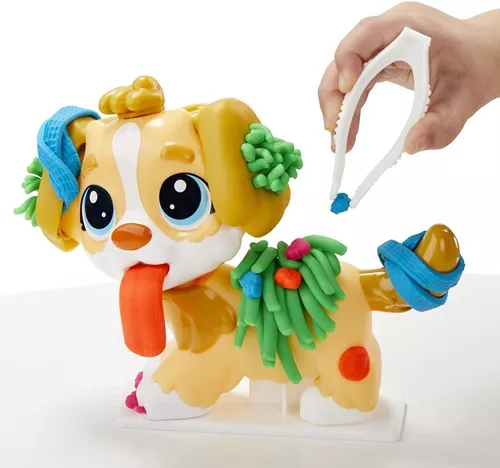 Massinha Play Doh Kit Veterinario Pet-Shop Hasbro F3639