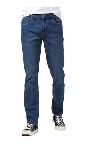 Jeans Calce Regular Wrangler 139902 Hombre Azul