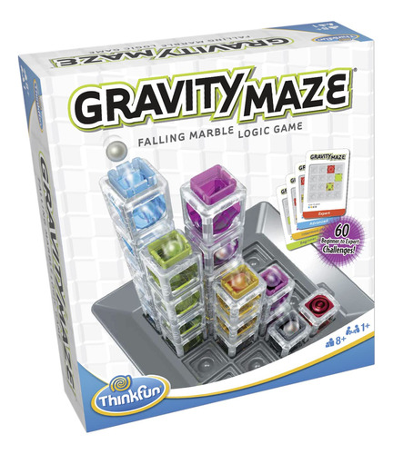 Juego Para Aliviar La Ans Thinkfun Gravity Maze Marble Run J