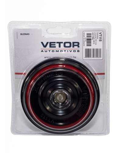 Buzina Vetor Vt115 Bi Bi Para Vw Fusca 12v Som Mercedes Benz