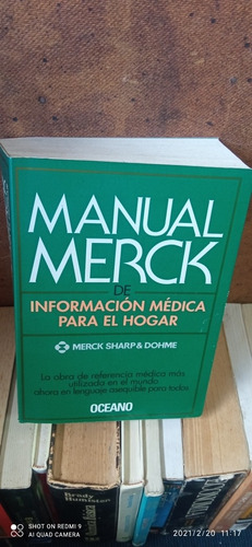 Libro Manual Merck De Información Médica Para El Hogar. 