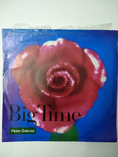 Vinilo Single De,peter Gabriel ( Big Time) 1987