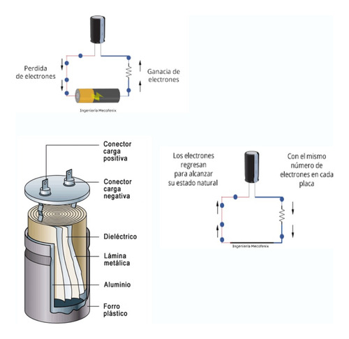 Capacitor 10uf 50v Electrolitico Pack 100 Pzas