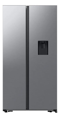 Geladeira Samsung Rs57 560l 220v + Aspirador Robô Wi-fi Cor Inox look
