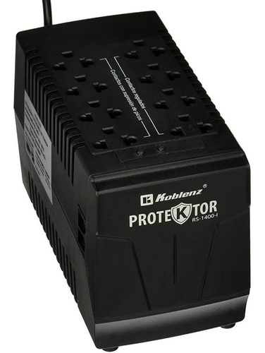 Imagen 2 de 3 de Regulador Koblenz 8 Contactos 1410va Rs-1410 700w