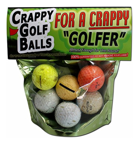 Crappy Golf Balls Para Un Golfista Crappy - Funny Gag Regalo