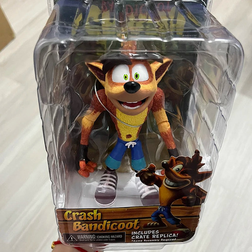 Figura De Acción De Neca Game Crash Bandicoot Sane Trilogy