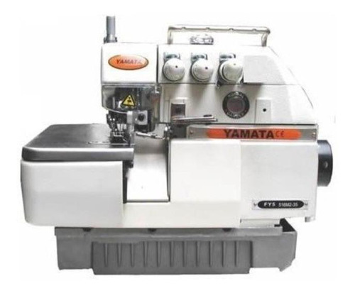 Máquina de costura overlock Yamata FY33 branca 110V/220V