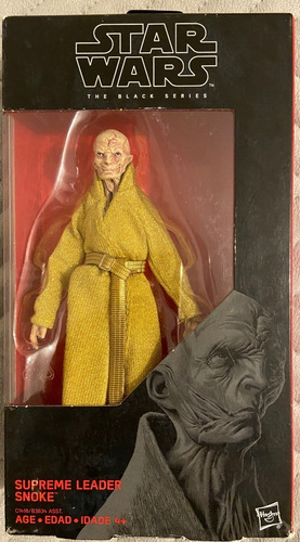 Imagen 2 de 4 de Supreme Leader Snoke 2017 (caja Abierta)