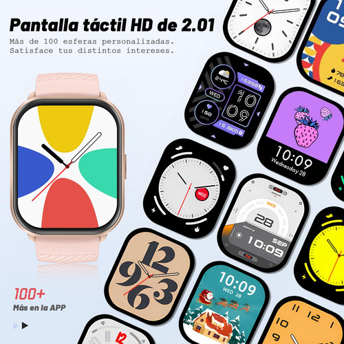 Reloj Smartwatch Reloj Inteligente Bluetooth Llamada 2.01''