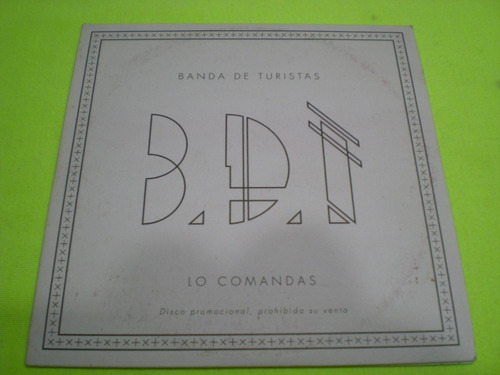 Banda De Turistas / Lo Comandas Ep Cd Sobre Promo (25)