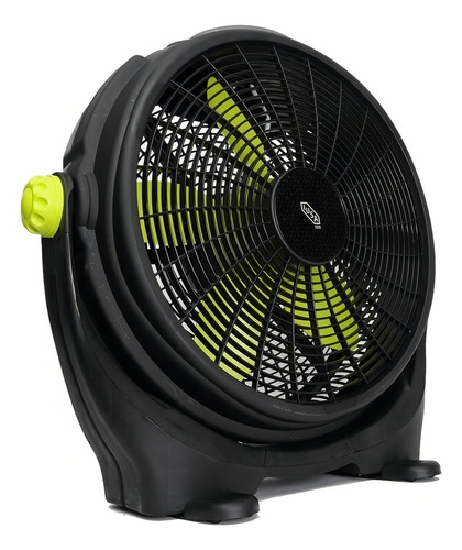 Ventilador De Piso Iusa127v Con Tres Velocidades Color Negro