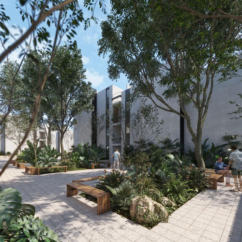 Departamento En Venta En Dzitya, Yucatán 1 Hab Con Amenidades