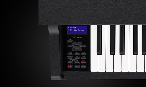 Piano Eletrônico Digital Casio Celviano Gp310 Bk Grand Hybri Voltagem Bivolt
