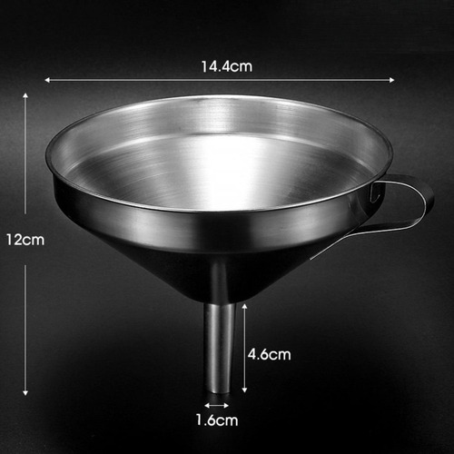 Embudo De Acero Inoxidable Embudo De Cocina Embudo De Metal