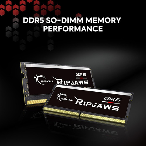 G.skill Ripjaws Ddr5 So-dimm Series Ddr5 Ram 64 Gb (2 X 32..