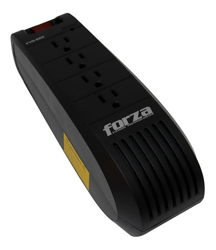 Imagen 3 de 5 de Regulador De Voltaje Forza Fvr-1001 1000v/500w 115v 4 Tomas