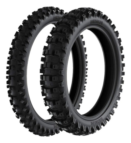 Par Pneu 70/100-17 + 90/100-14 Rinaldi Rs 47 Crf 150f Ttr125
