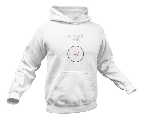Poleron Unisex Twenty One Pilots Lollapalooza Logo Estampado Algodon