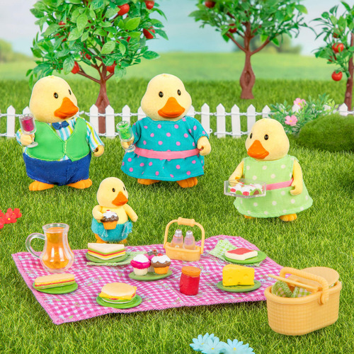 Juego De Picnic 20 Piezas Con Oso Bebé Y Accesorios
