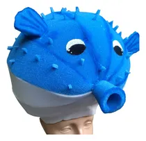 Comprar Gorro Pez Globo Animales Marinos Cotillón Disfraces Peces