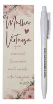 Comprar Kit 10 Marca Páginas 10 Canetas Lembrancinha Mulher Virtuosa