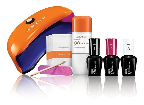 Sally Hansen Salon Pro De Uñas Del Gel, Esmalte Starter Kit