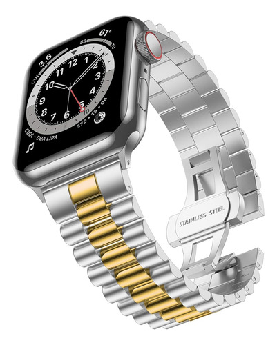 Compatible Con Apple Watch Band Series 5 1.732/1.654 Pulgada
