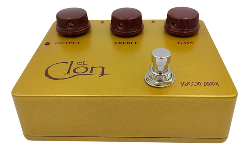 Pedal Overdrive- El Clon- Silicon Zuppa 