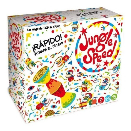 Jungle Speed Juego De Cartas Atrapa El Tótem Top Toys