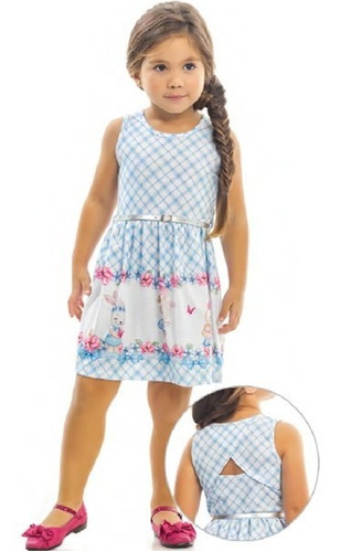 Vestido Infantil Menina Coração Saia Festa Ano Novo + Cinto