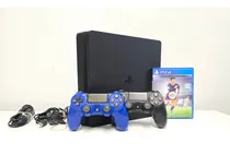 Comprar Sony Playstation 4 Slim 500gb + 2 Controles, Cables Y Juegos