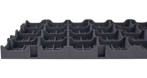 Imagem 4 de 6 de 10 Pisos 2,5x25x50 Estrado Deck Plastico - Pallet