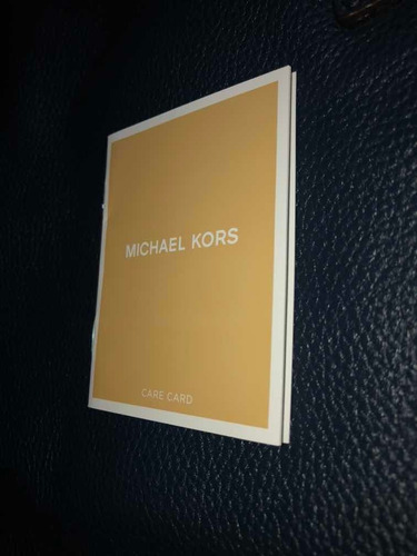 Cartera Michael Kors jet Set Items Azul Marino Nuevo