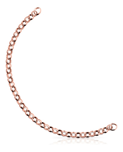 Pulsera Tous Hold De Plata Vermeil Rosa