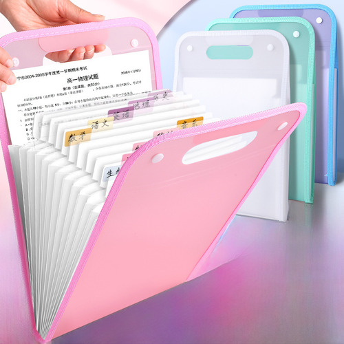 Carpeta Portátil Qianyi A4 Para Órganos, 13 Celosías