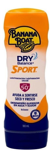 Banana Boat Protector Solar Dry Balance Sport Fps50 X 180 Ml