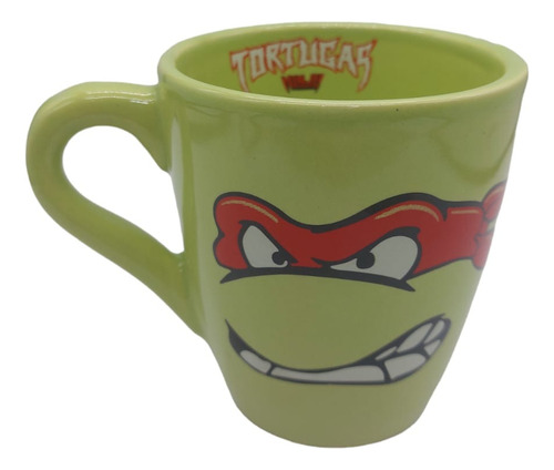 Taza Tortugas Ninja Teenage Mutant Raphael Dibujo Animado 03