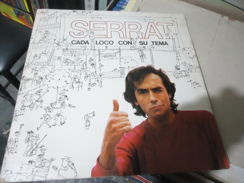 Joan Manuel Serrat Cada Loco Con Su Tema Lp