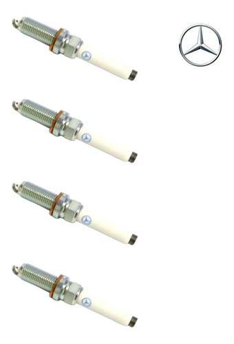 Imagen 1 de 8 de Bujias Mercedes Benz A200 A250 B200 Om270 Originales X 4